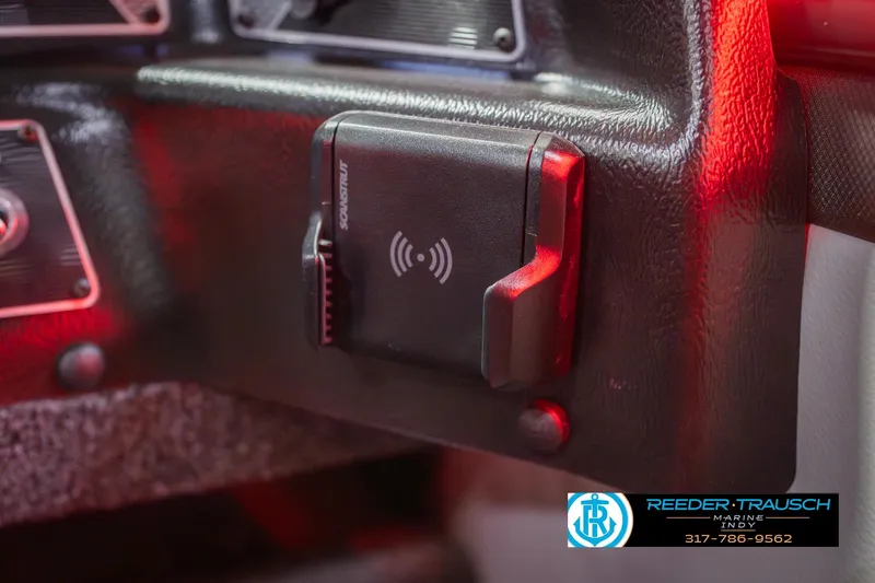 Slide: The Image of 2026 Lund 1875 Crossover XS boat interior with premium seating and modern design. - 37