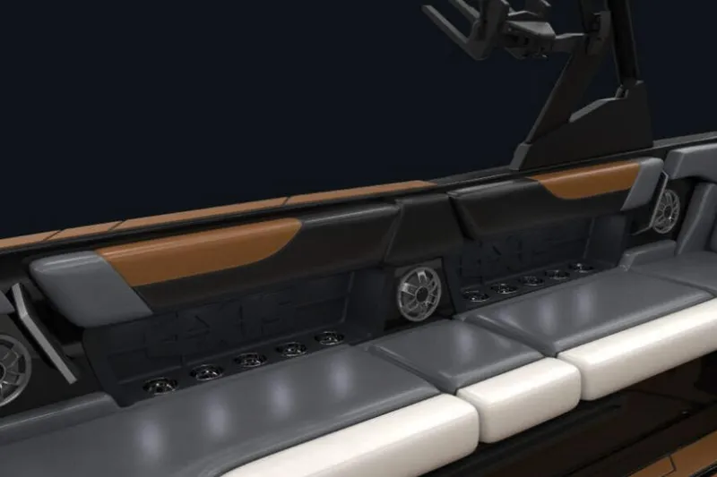 Slide: The Image of 2023 Axis A24 trailer with dual wheels on a street, supported by a wooden block. - 10