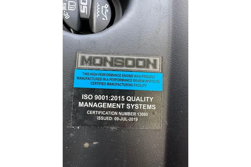 Slide: The Image of Label on Axis A20 engine, ISO 9001:2015 certified, issued July 2019. - 26