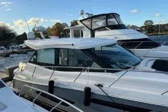 Slide: The Image of Dashboard display of a 2021 Regal 38 XO showing 292 hours and coolant pressure. - 45