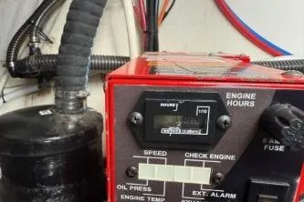 Slide: The Image of Top view layout of a 2021 Regal 38 XO yacht interior design. - 49