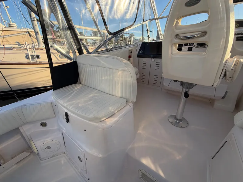 Slide: The Image of Interior of a 2004 Grady-White Express 330 boat. - 20