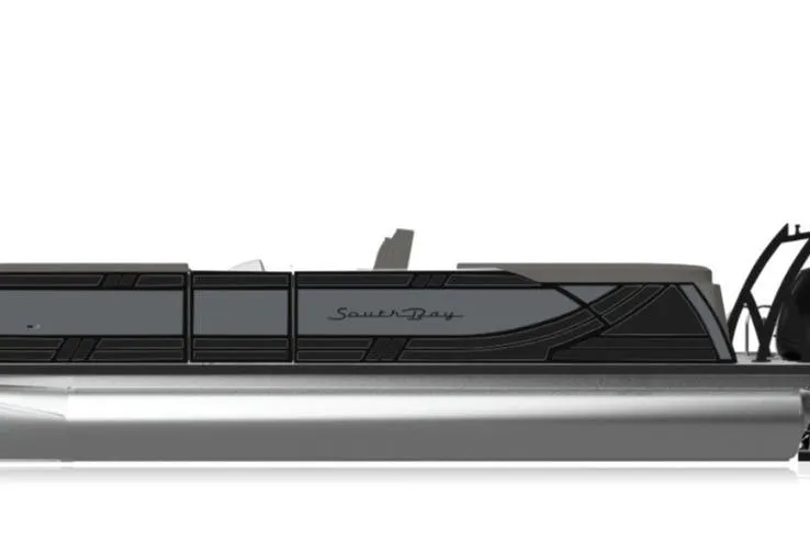 The Image of 2026 South Bay 523RS pontoon boat, sleek design, side view. - 0