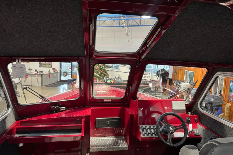 Slide: The Image of Interior view of 2026 Duckworth 23 Pacific Navigator boat cockpit. - 32