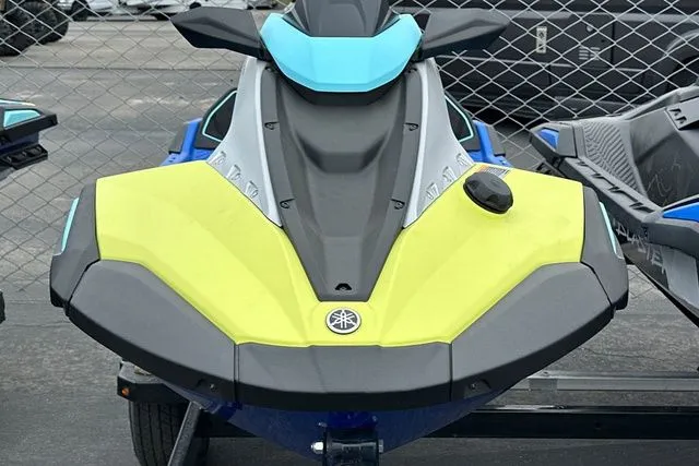 Slide: The Image of 2026 Yamaha WaveRunner JETBLASTER PRO in blue and yellow. - 23