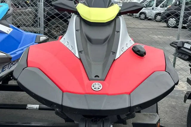 Slide: The Image of 2026 Yamaha WaveRunner JETBLASTER PRO in red and black. - 23