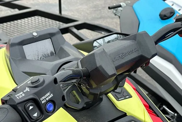 Slide: The Image of Close-up of Yamaha WaveRunner JETBLASTER PRO 2026 dashboard. - 32