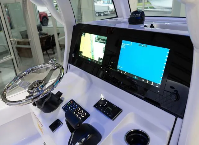 Slide: The Image of Sportsman Masters 247OE Bay Boat 2026 - 16