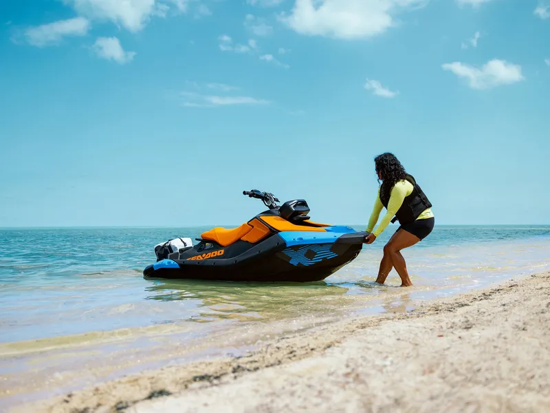 Slide: The Image of Sea-Doo Spark Trixx for 1 iBR and Audio in option 2026 - 22