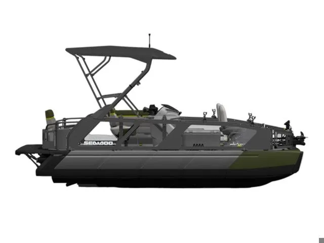 The Image of Sea-Doo Switch Fish™ 21 - 230 hp Galvanized 2026 - 1