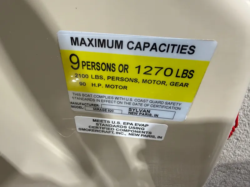 Slide: The Image of Sylvan 820 Cruise-N-Fish Pontoon 2017 - 16