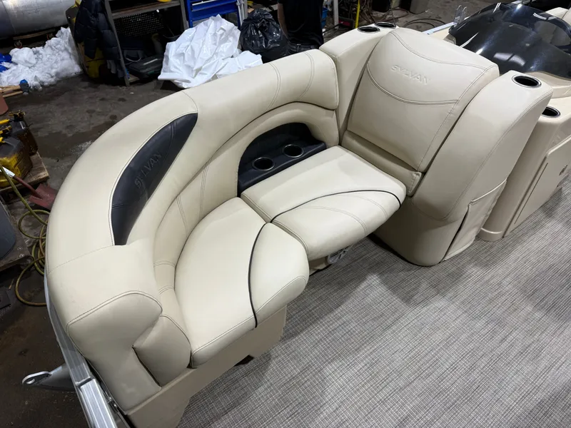 Slide: The Image of Sylvan 820 Cruise-N-Fish Pontoon 2017 - 7