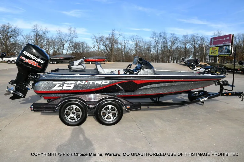 Slide: The Image of Nitro Z-8 w/250HP Mercury Pro-XS 2015 - 16
