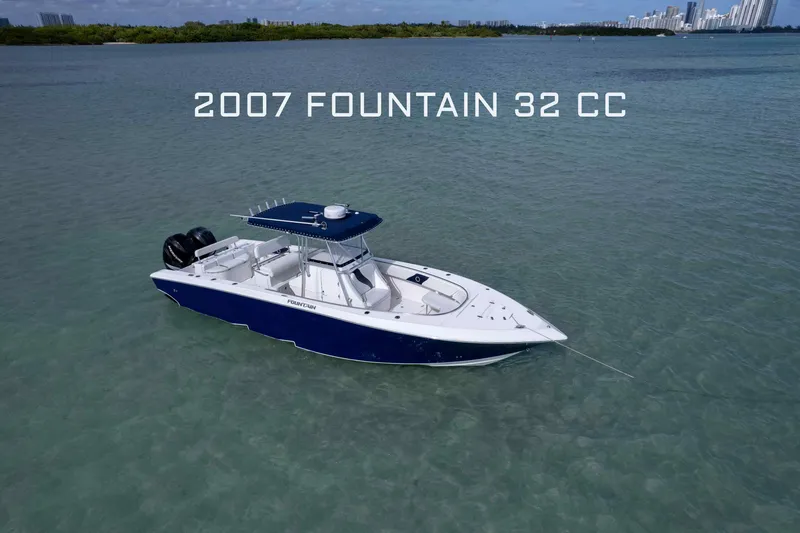 The Image of Fountain 32 Center Console 2007 - 0