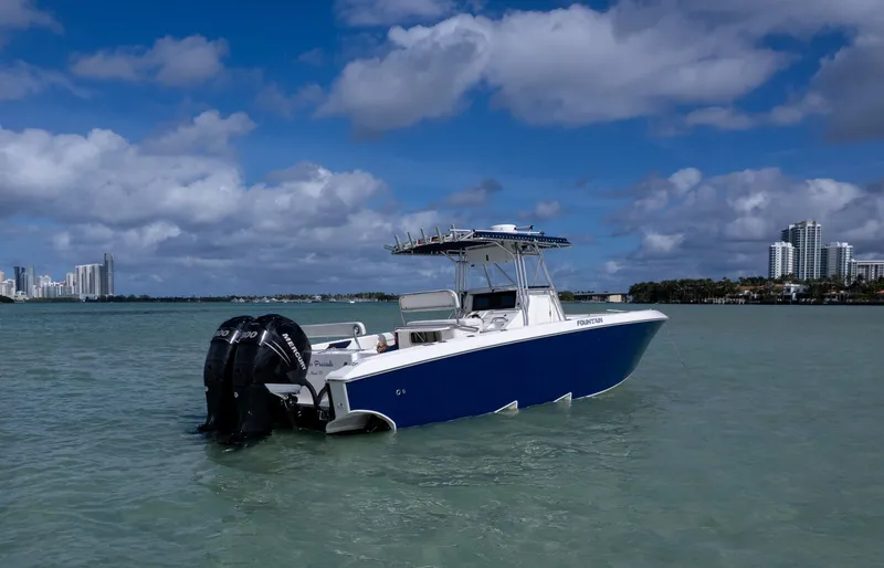 Slide: The Image of Fountain 32 Center Console 2007 - 10