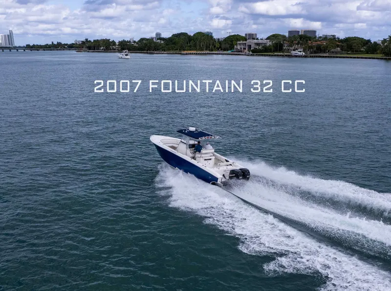 Slide: The Image of Fountain 32 Center Console 2007 - 12