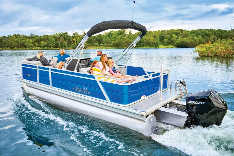 Slide: The Image of Sun Tracker Party Barge 22 RF XP3 2026 - 2