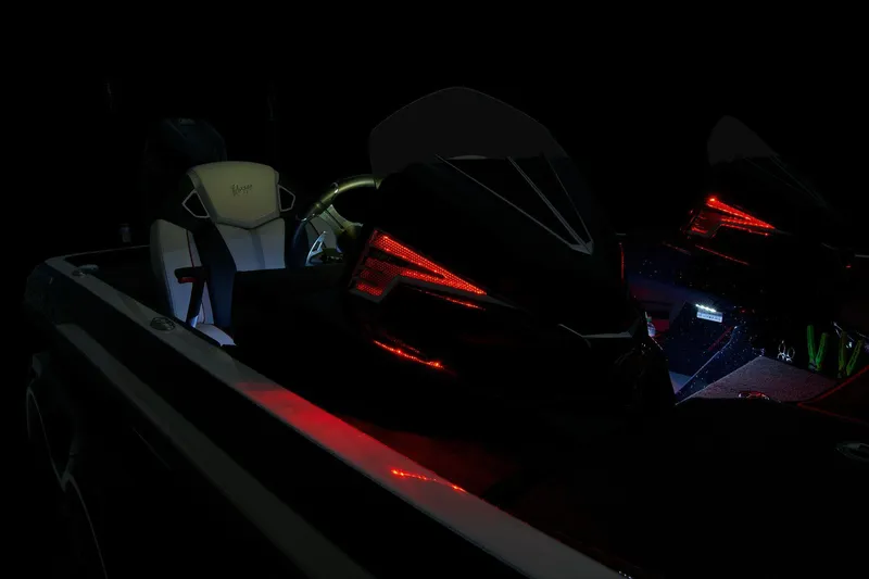 Slide: The Image of 2026 Ranger Z521R Cup-Equipped boat with stylish seating and modern design. - 27