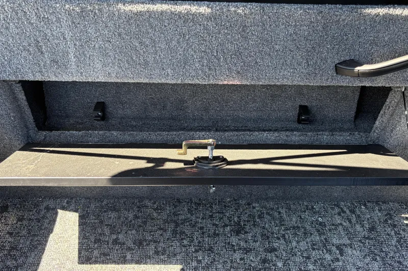 Slide: The Image of Interior storage compartment of 2026 Tracker Targa V-18 Combo boat. - 51