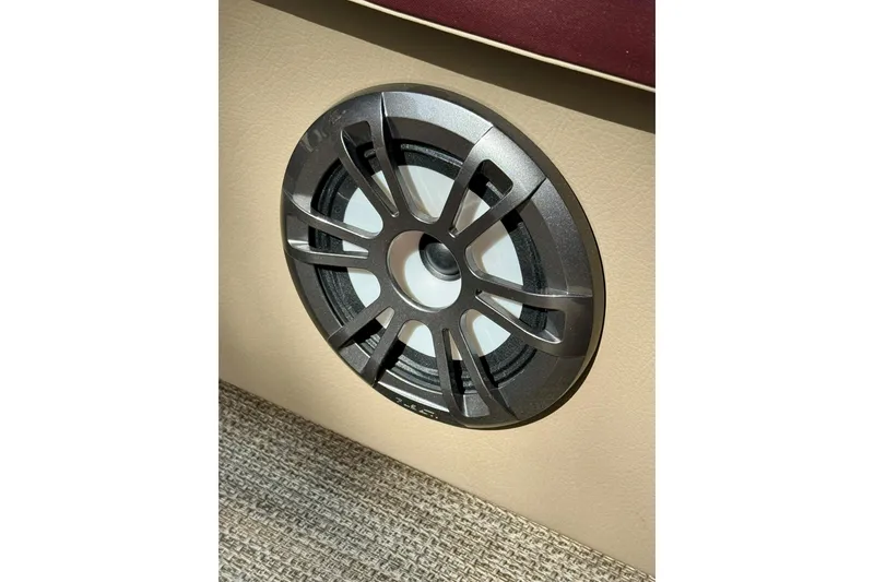 Slide: The Image of Speaker detail on 2022 Godfrey Sweetwater 2286 C pontoon boat. - 12