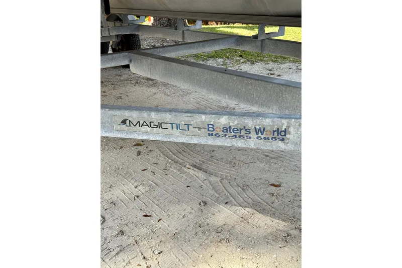 Slide: The Image of Trailer for 2022 Godfrey Sweetwater 2286 C boat by Magic Tilt, Boater's World. - 21