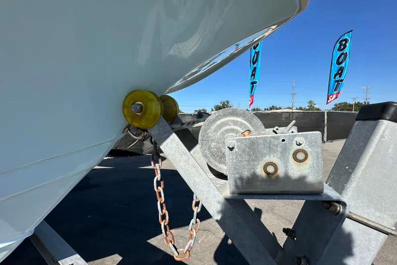 Slide: The Image of Open storage compartment on 2023 Tidewater 210 CC Adventure boat. - 44