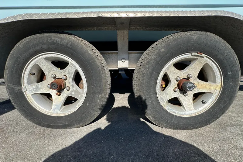 Slide: The Image of Open storage compartment on 2023 Tidewater 210 CC Adventure boat. - 47