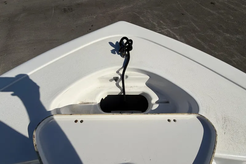 Slide: The Image of Bow anchor storage on 2023 Tidewater 210 CC Adventure boat. - 49