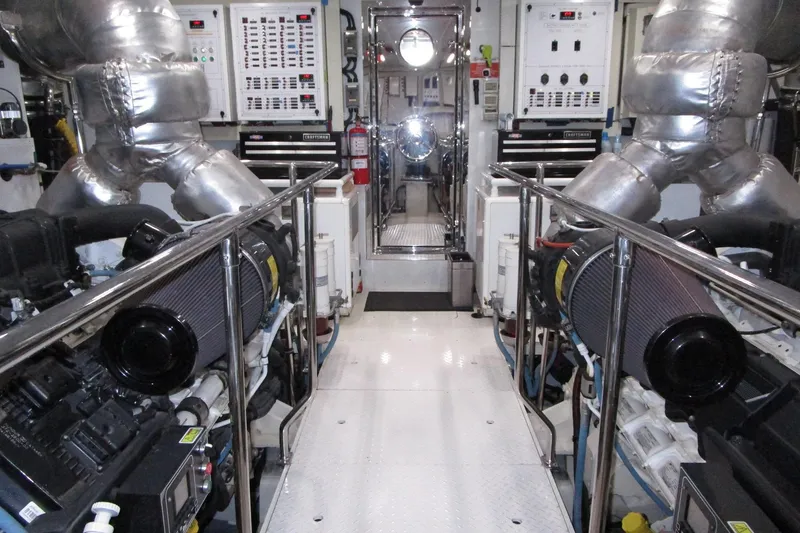 Slide: The Image of Engine room looking forward - 72