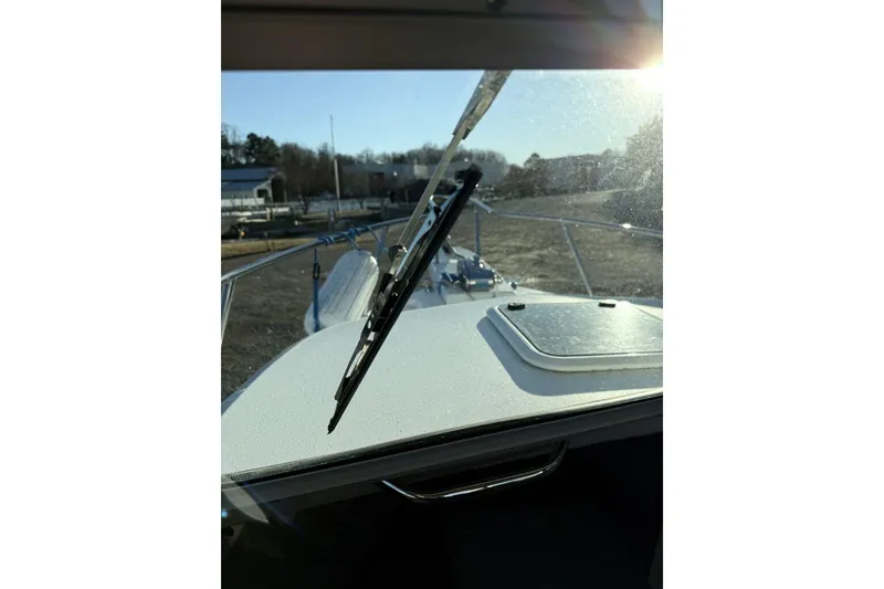 Slide: The Image of Yamaha display showing trip data on 2019 Parker 2320 Sport Cabin boat. - 8