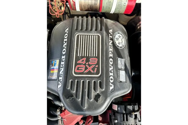 Slide: The Image of Volvo Penta 4.3 GXi engine in 2012 Regal 2100 Bowrider boat. - 35