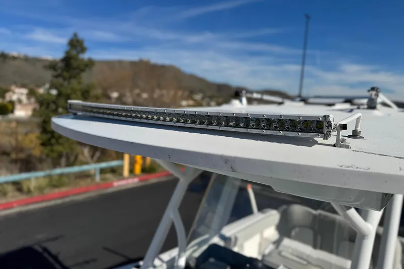 Slide: The Image of 2021 Sea Fox 268 Commander boat with mounted LED light bar. - 32