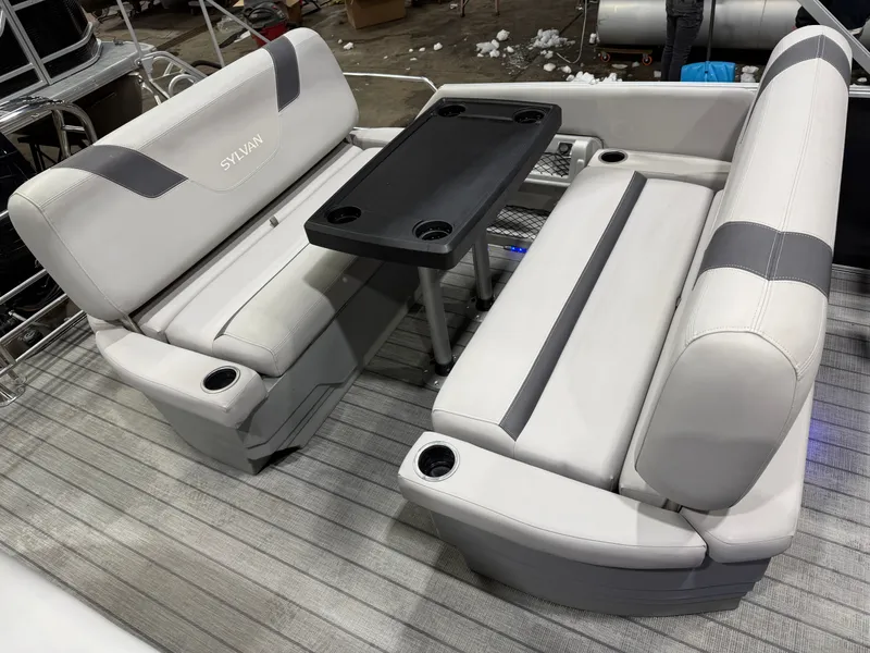 Slide: The Image of Sylvan L3 DLZ 22' Swingback Tritoon & Mercury 150HP 4-Stroke EFI 2022 - 17