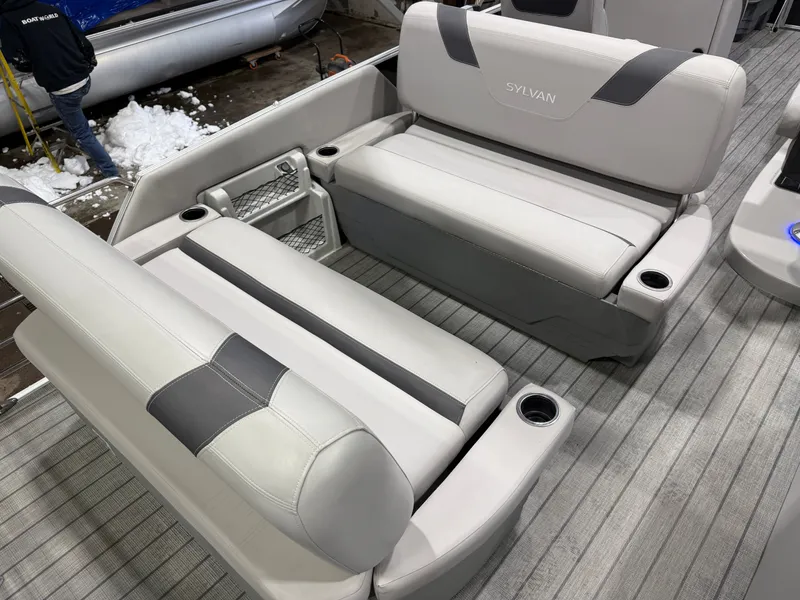 Slide: The Image of Sylvan L3 DLZ 22' Swingback Tritoon & Mercury 150HP 4-Stroke EFI 2022 - 18