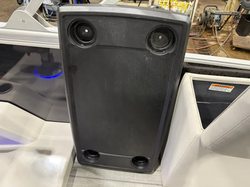 Slide: The Image of Sylvan L3 DLZ 22' Swingback Tritoon & Mercury 150HP 4-Stroke EFI 2022 - 25