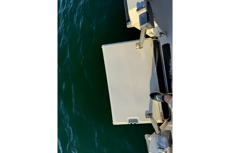 Slide: The Image of 2016 Boston Whaler 270 Dauntless boat deck with water view. - 57