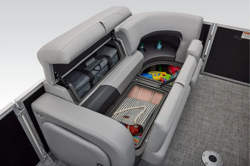 Slide: The Image of Sun Tracker Party Barge 22 RF DLX 2026 - 23