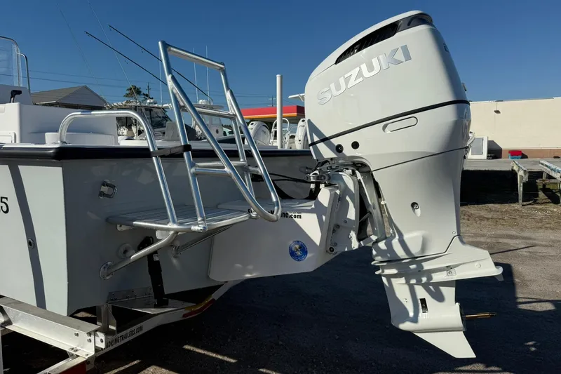 Slide: The Image of 2026 C-Hawk 25 Center Console boat deck with storage compartment. - 4