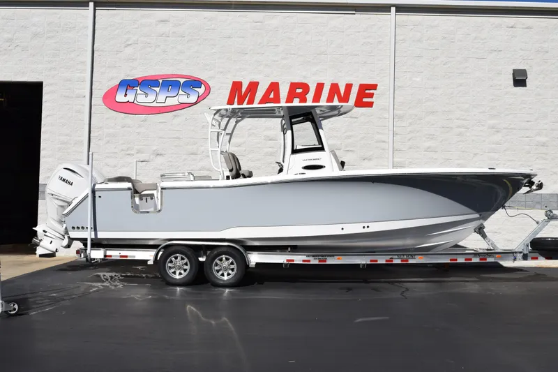 The Image of 2026 Sea Hunt Ultra 305 Coffin Box boat on trailer at GSPS Marine. - 1