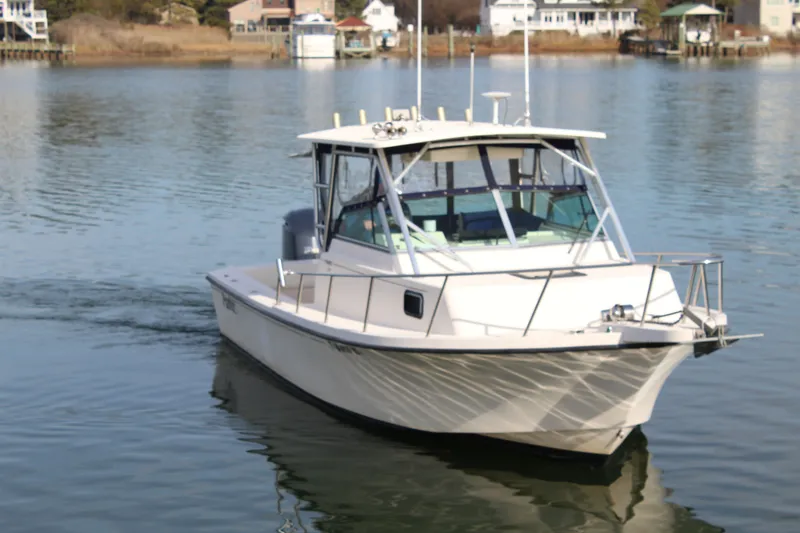 Slide: The Image of Parker Marine 2510 Modified Vee Walkaround 2004 - 10