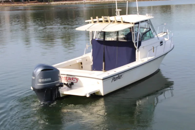 Slide: The Image of Parker Marine 2510 Modified Vee Walkaround 2004 - 2