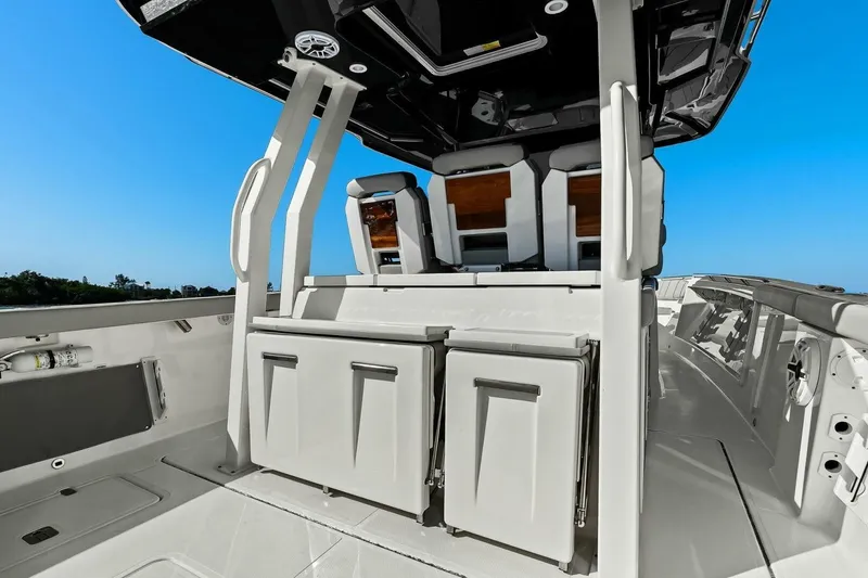 Slide: The Image of 2024 Pursuit S 358 Sport - Foldable Seating - 11