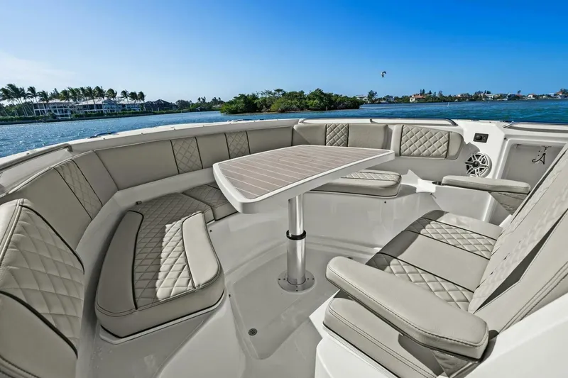Slide: The Image of 2024 Pursuit S 358 Sport - Foredeck - 16