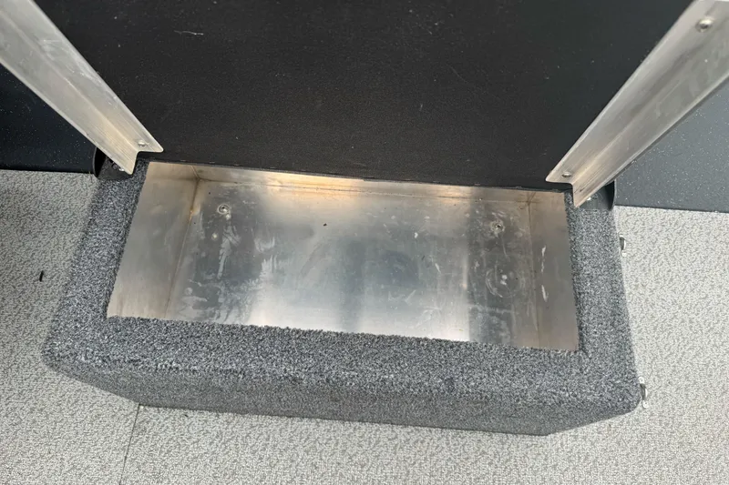 Slide: The Image of Storage compartment in 2022 Duckworth 18 Advantage Sport boat interior. - 14