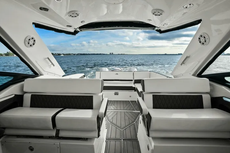 Slide: The Image of 2023 Monterey 385 SS - Foredeck Seating - 4
