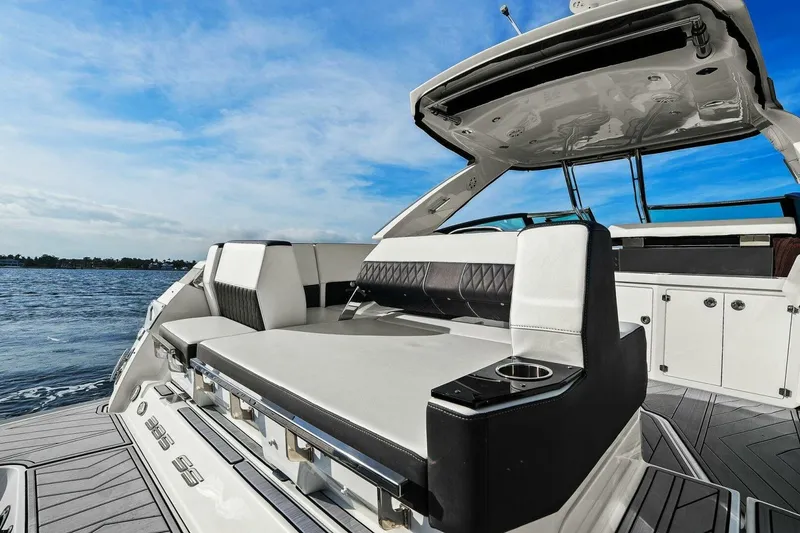 Slide: The Image of 2023 Monterey 385 SS - Cockpit Seating - 5