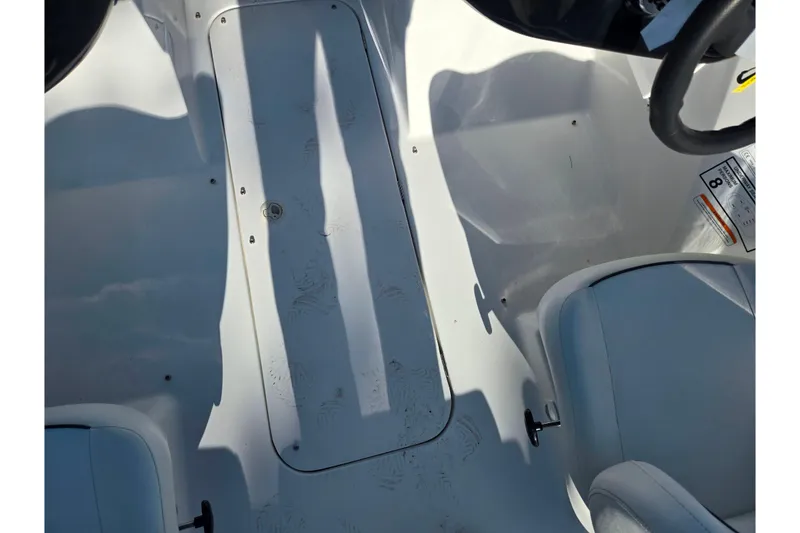 Slide: The Image of Interior view of 2011 Sea-Doo Sport Boats 180 Challenger SE cockpit area. - 12