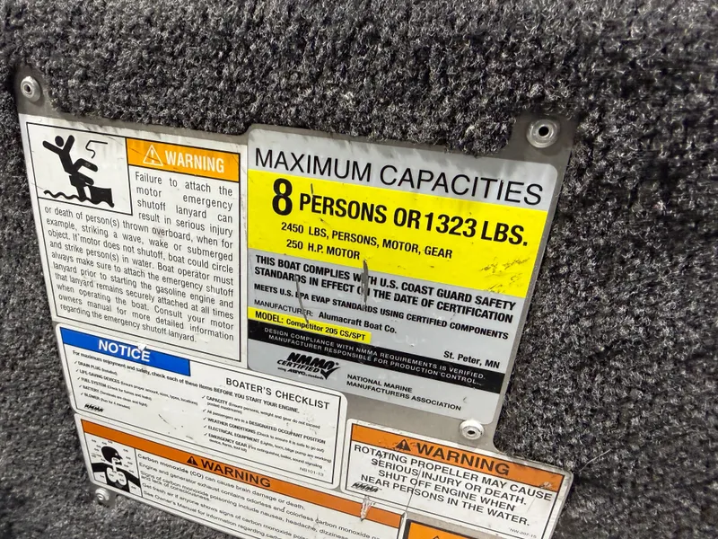 Slide: The Image of Alumacraft Competitor 205 Sport & Suzuki 250HP 2017 - 22