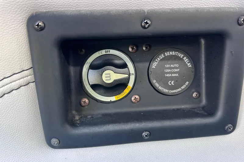 Slide: The Image of 2023 Barletta Corsa 23UC voltage sensitive relay switch panel. - 61