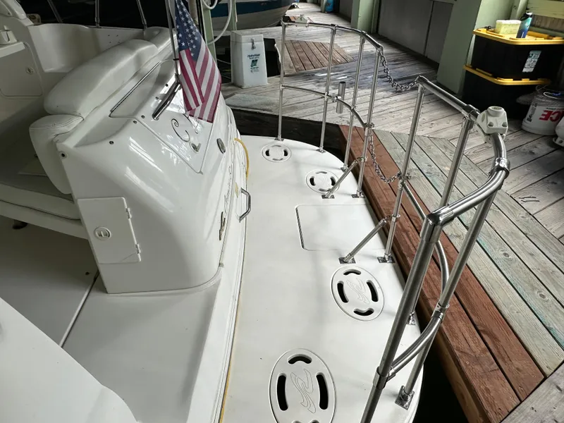 Slide: The Image of Transom door & swim platform - 22